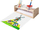 Dorjee papierrolhouder hout
