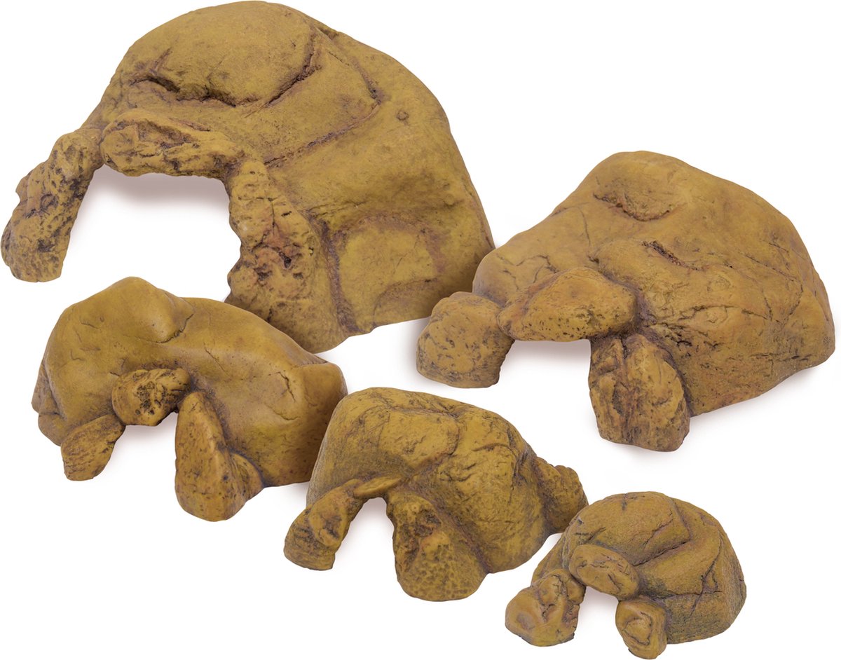Exo terra - terrariumgrot - reptielen - reptile cave xl - 26x25x10cm - 1st