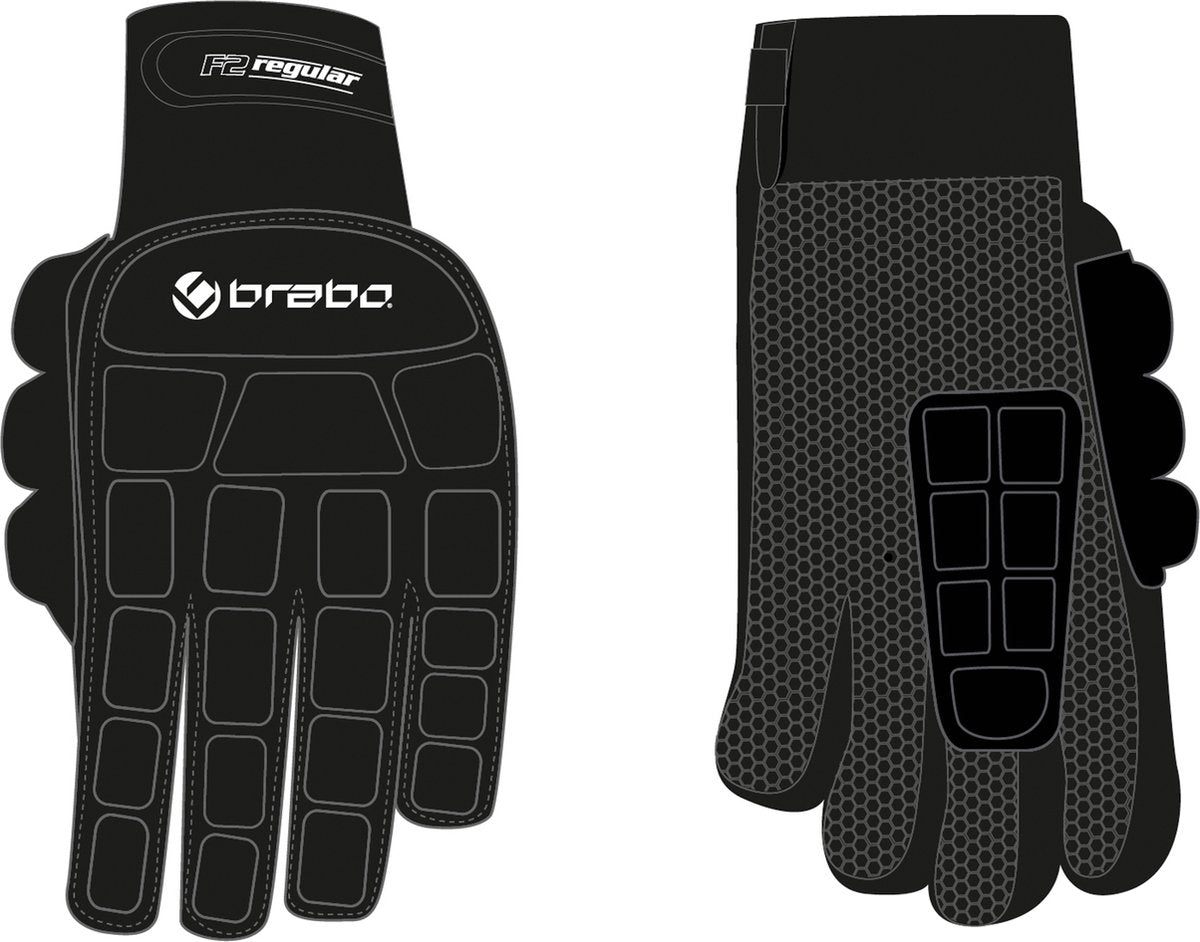 Brabo f2.1 zaalhockey handschoen
