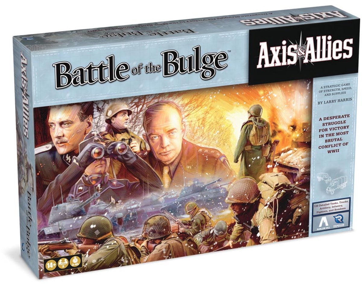 Renegade game studios axis allies battle of the bulge bordspel - engelstalig