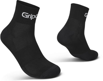 Gripgrab - ride low cut zomer fietssokken 1 paar korte coolmax sokken - unisex - zwart