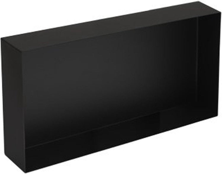 Plieger inbox inbouwnis - opbouwnis - rvs - 60x30x10cm - matzwart
