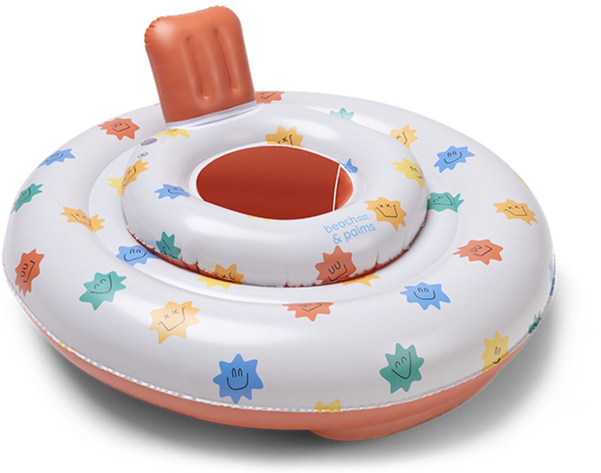 Beach palms - baby float - zonnige gezichten - zwemzitje - 1-2 jaar - meerkleurig