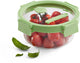 Lékué vershouddoos - glas - 650 ml - rond - green