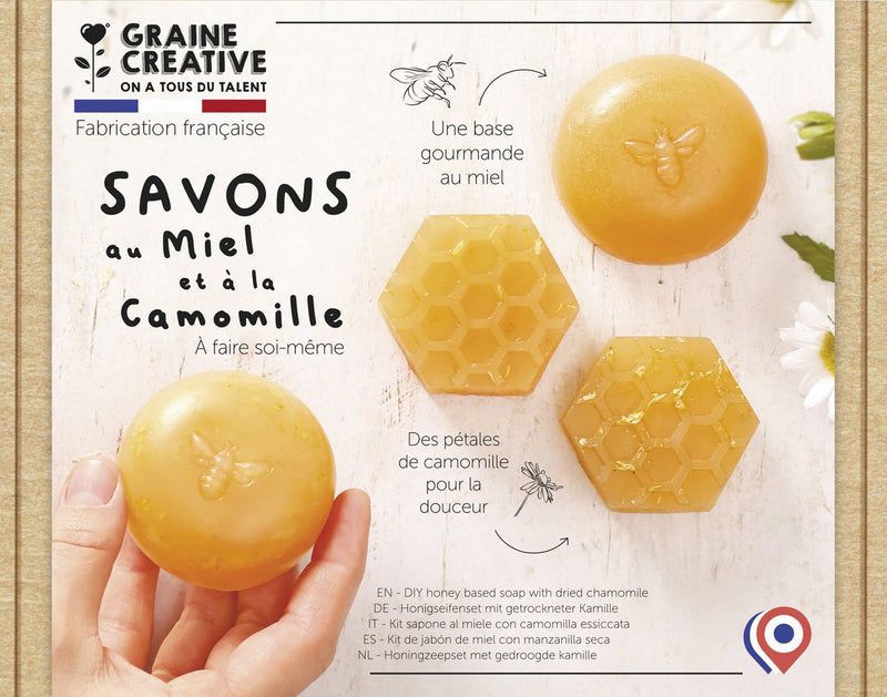 Graine creative zeep maken set honing - diy creatief speelgoed.