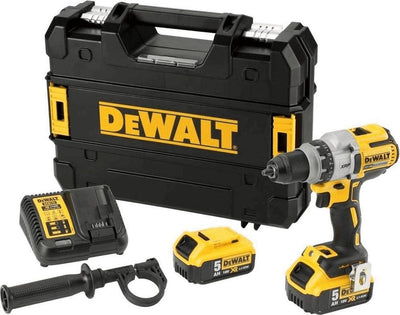 Dewalt dcd991p2 18v li-ion accu schroef- boormachine set (2x 5.0ah accu) in koffer - koolborstelloos