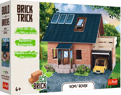 Brick trick woonhuis bouwset