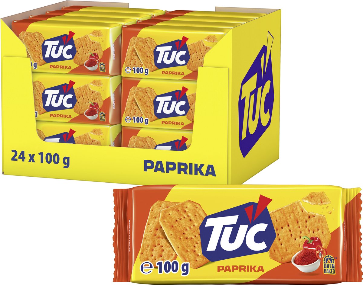 Lu tuc crackers paprika (24x 100gr)