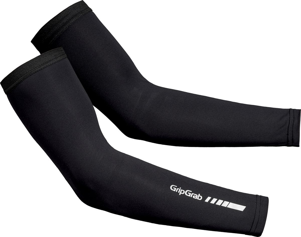 Gripgrab - upf 50+ uv protect arm sleeves zomer fiets armstukken uv bescherming - zwart - unisex - maat m