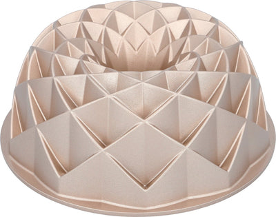 Birkmann tulband bakvorm - contoura geo - gietaluminium - ø 23 cm