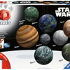 Ravensburger 3d puzzel star wars planeet galaxy 531 stukjes speelgoed.