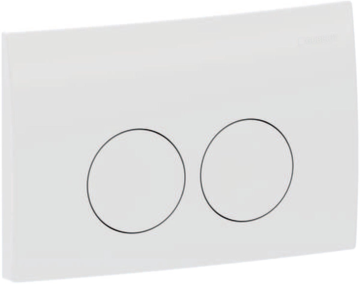 Geberit delta-25 drukplaat - wit