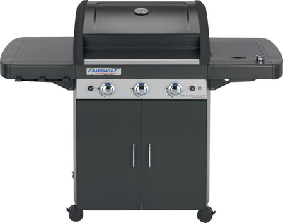 Campingaz 3 series classic ls black gasbarbecue - grill camping 3 branders - zwart