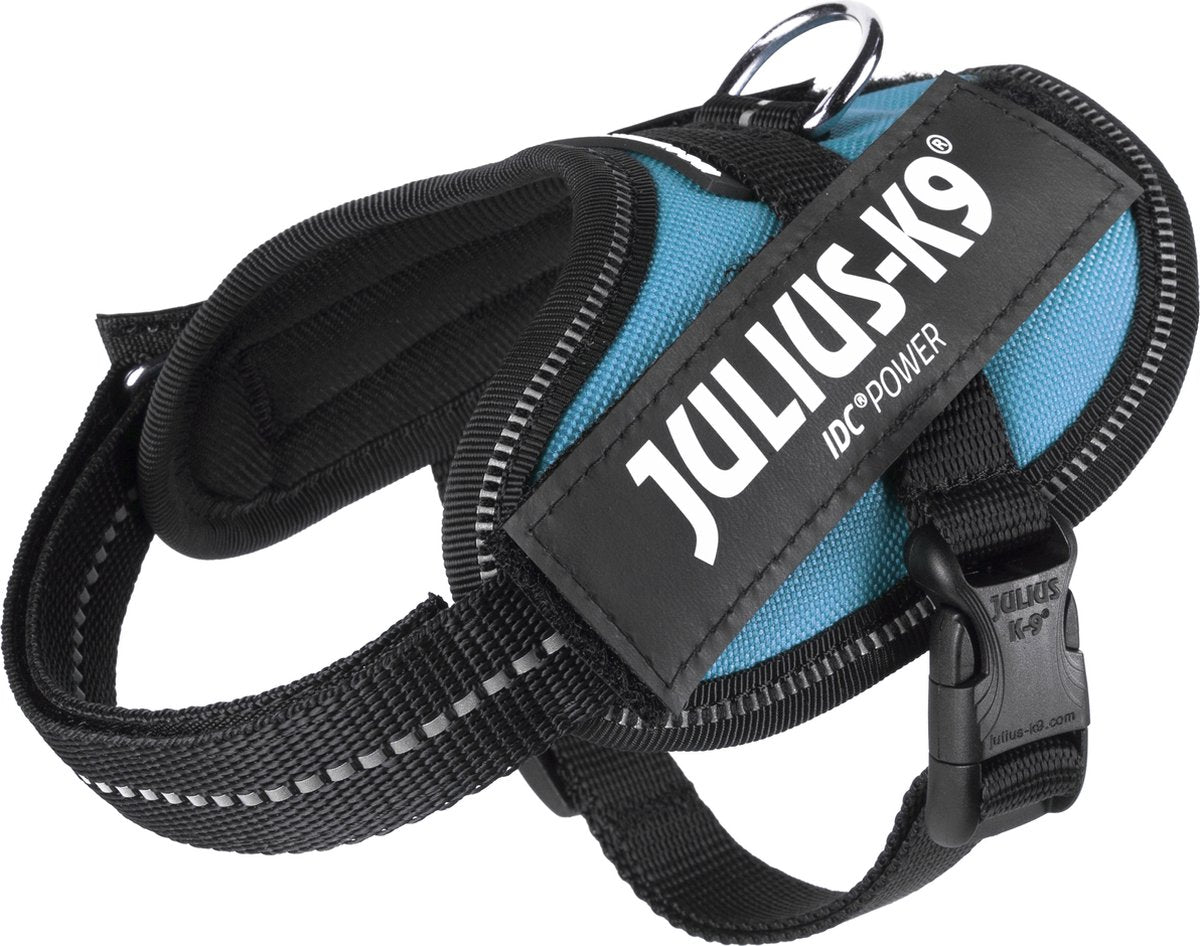 Julius k9 julius-k9 idc®powertuig, 2xs - baby2, azuurblauw