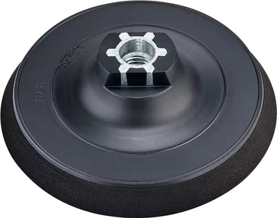 Flex - backingplate - steunschijf met klittenband gedempt voor schuren, polijsten en verzegelen - bp-m d125 m14 - diverse keuzes - 115mm
