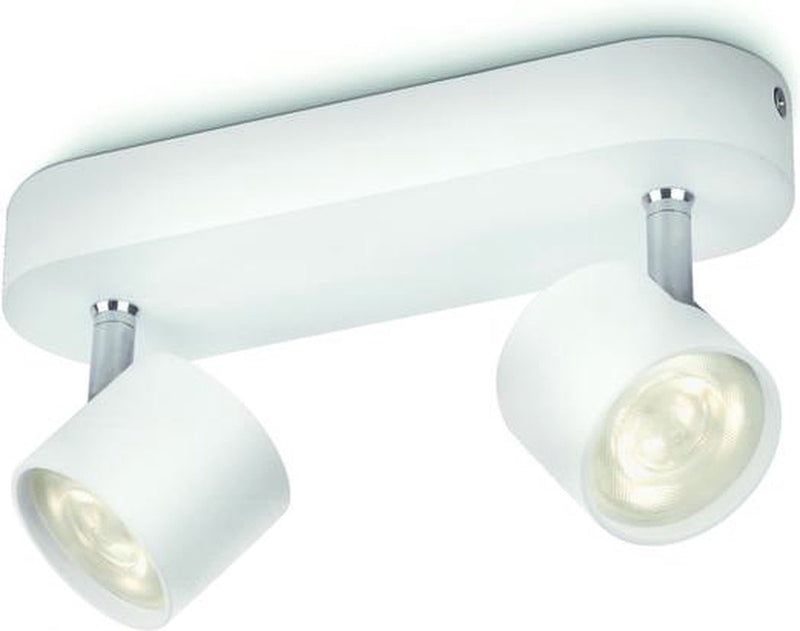 Philips led philips star opbouwspot - 2-lichts - wit