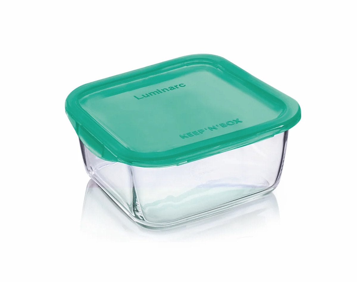 Luminarc keep n box - bewaarbox glas 1220ml 1220 ml vierkant