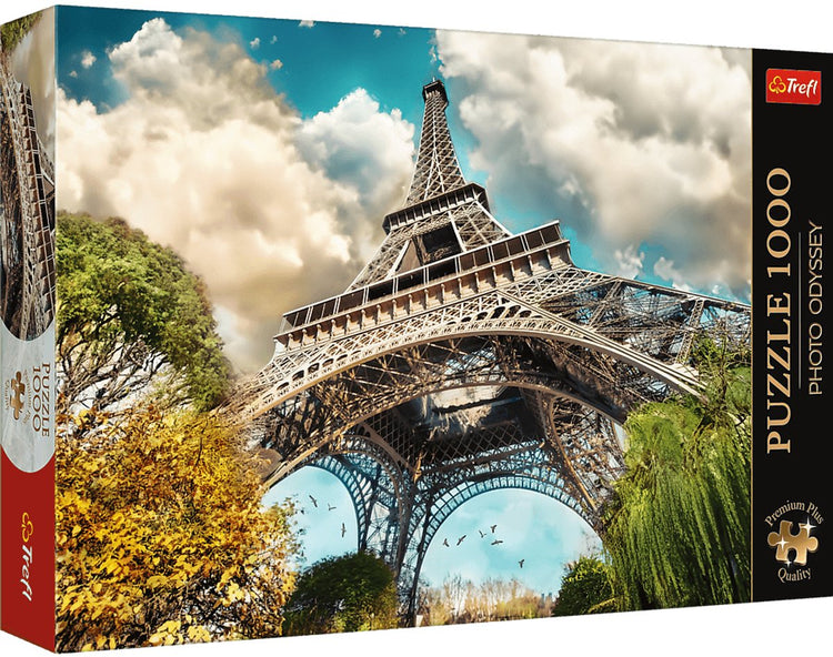 Trefl legpuzzel - photo odyssey eiffeltoren parijs 1000 stukjes.