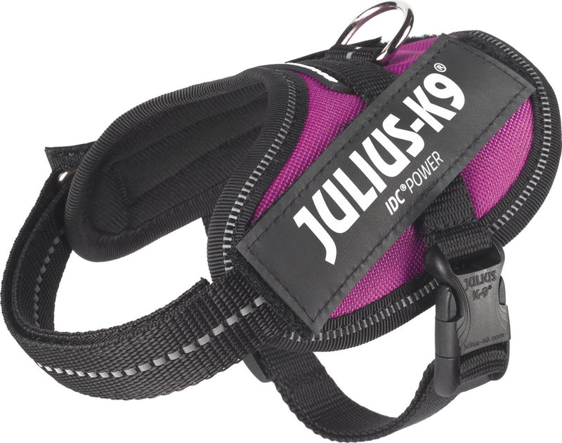 Julius k9 julius-k9 idc powertuig - 2xs - baby2 - donkerroze