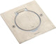 Legrand - stopcontact schuko vloer 2p alu - zilver
