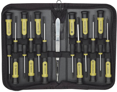 Proxxonindustrial - micro-driver schroevendraaierset 13 delig, etui (7 20) * - pr22720 - modelbouwsets, hobbybouwspeelgoed voor kinderen, modelverf en accessoires