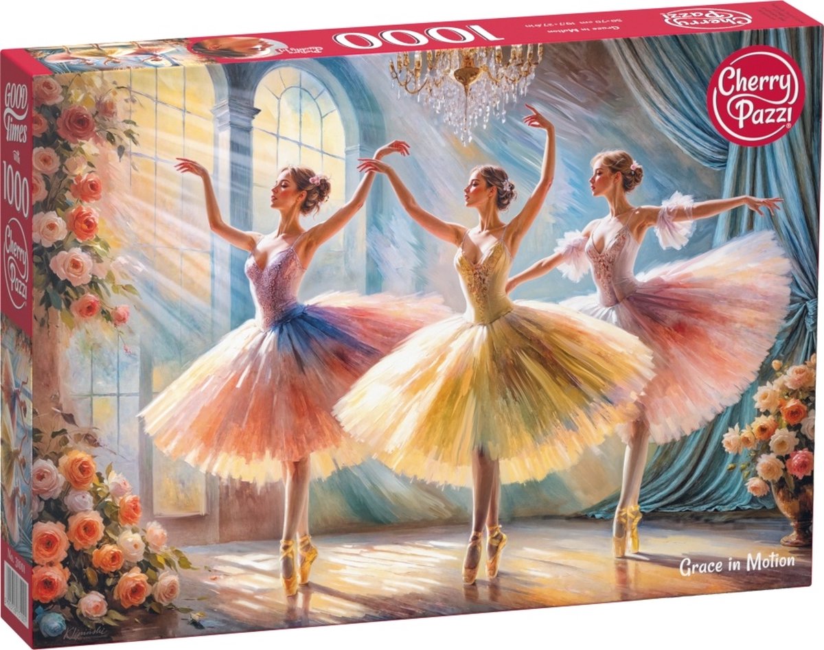 Cherrypazzi grace in motion puzzel 1000 stukjes
