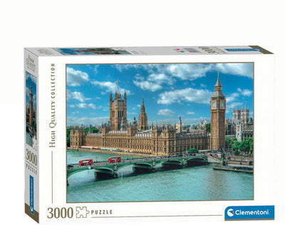 Clementoni - puzzel - 3000 stukjes - houses of parliament - puzzel voor volwassenen - high quality collection