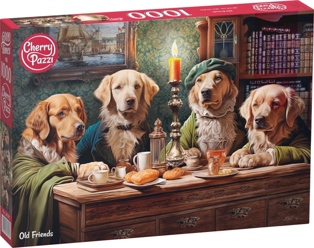 Cherrypazzi old friends puzzel 1000 stukjes