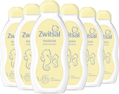 Zwitsal - badolie - baby - 6 x 200 ml