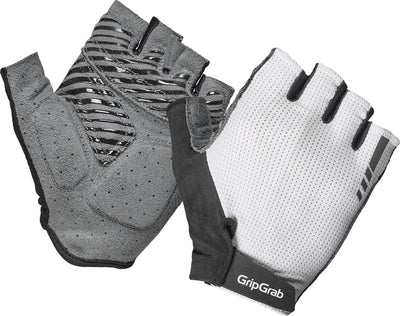 Gripgrab - expert rc max korte vinger zomer fietshandschoenen met padding - wit - unisex - maat xxl