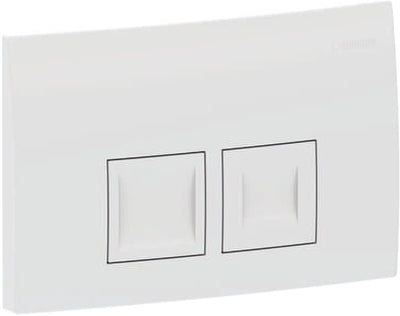 Geberit delta35 - bedieningsplaat, alpien wit 115.135.11.5