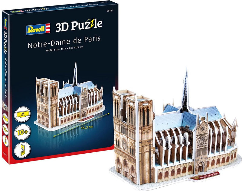 Revell 3d puzzel bouwpakket - notre dame 39st.