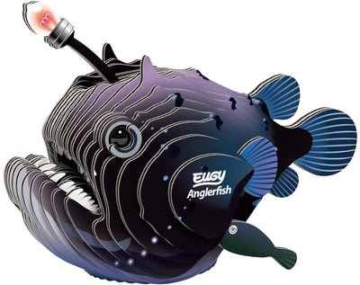 Eugy 3d puzzel - zeeduivel - zeedieren - duurzaam - verzamel ze allemaal - 6 jaar