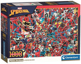Clementoni legpuzzel onmogelijke marvel spiderman - 1000st. - afbeelding 1