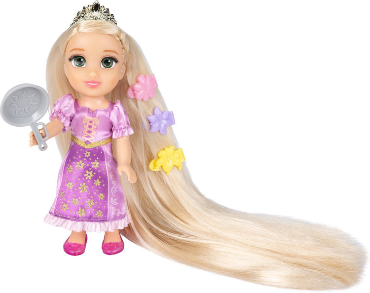 Jakks disney princess rapunzel-pop met het langste haar kleine rapunzel-pop met pascal