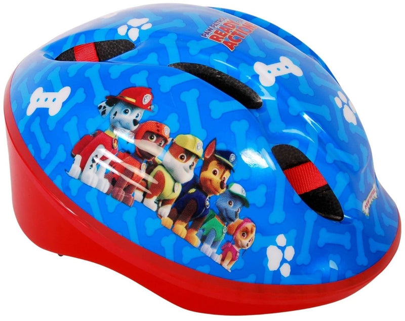 Volare paw patrol jongens fietshelm - blauw rood - 51-55 cm s