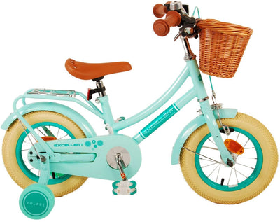 Volare excellent kinderfiets - meisjes - 12 inch - groen