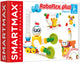 Smartmax roboflex plus - magnetische robots bouwen - 20-delige bouwset met flexibele staven - educatief speelgoed voor kleuters - vanaf 3 jaar