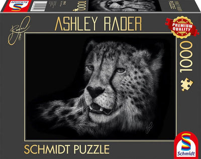 Schmidt puzzel cheetah 1000 stukjes - legpuzzel dieren kunst.