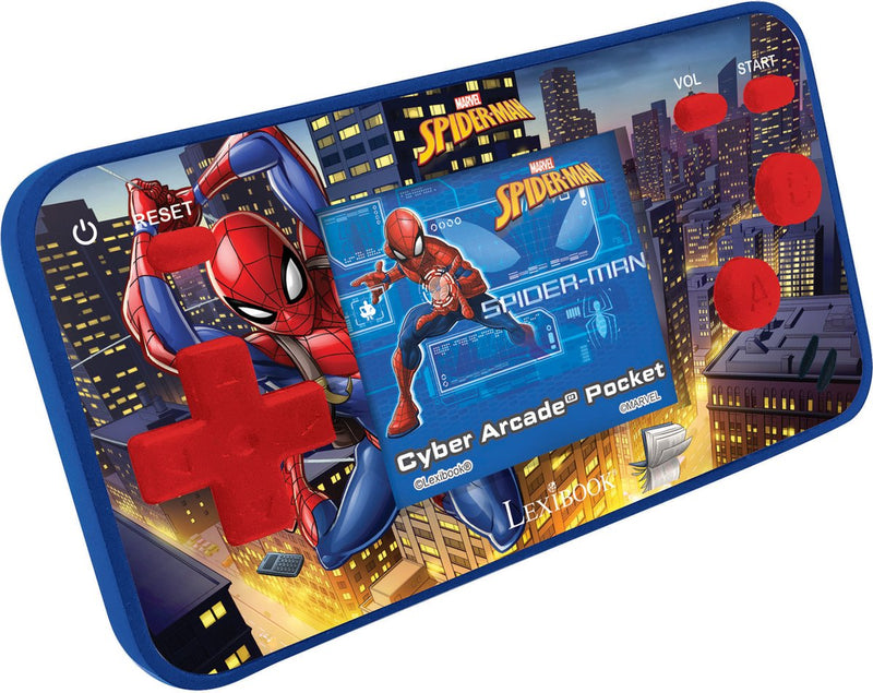 Spiderman™ lexibook - spider-man - cyber arcade® pocket 150 spellen 1,8″