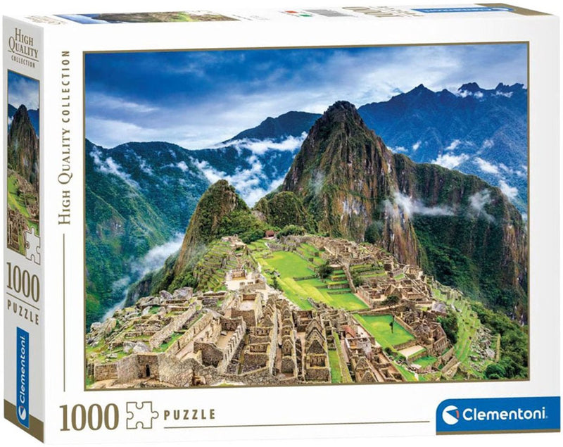 Clementoni - puzzel - 1000 stukjes - machu picchu - puzzel voor volwassenen - high quality collection