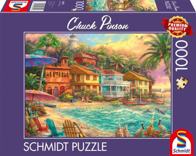 999games schmidt puzzel - chuck pinson, island life, 1000 stukjes