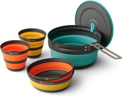 Sea to summit - frontier - ultralight - opvouwbare one pot cook set - 2.2l - 5pcs