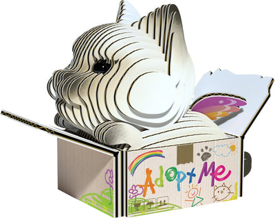 Eugy 3d puzzel - katten - mocha - katten - duurzaam - verzamel ze allemaal - 6 jaar