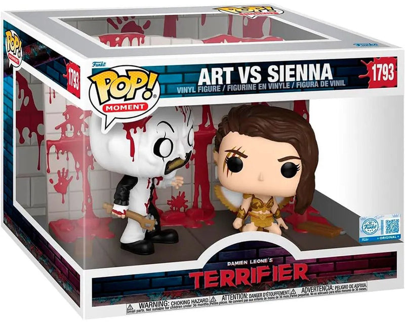 Funko pop! moments: terrifier 2 - art vs sienna #1793 (amazon exclusive)