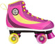 Nijdam rolschaatsen - sugar babe - roze geel - maat 34