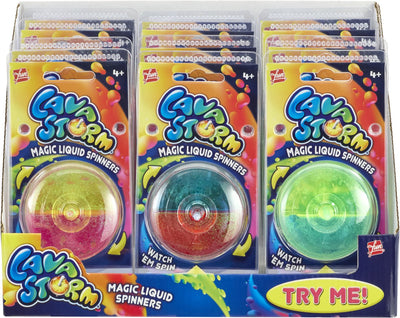 Goliath lavastorm magic liquid lava spinner