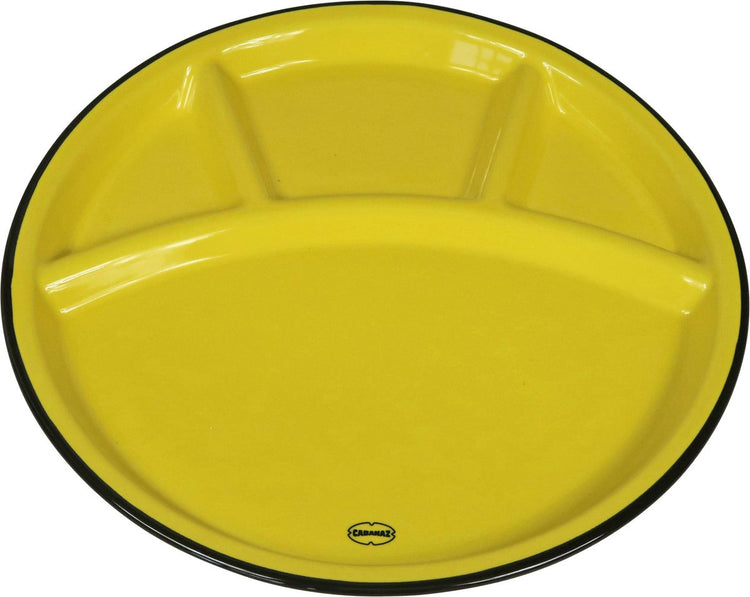 Cabanaz fondue bord geel
