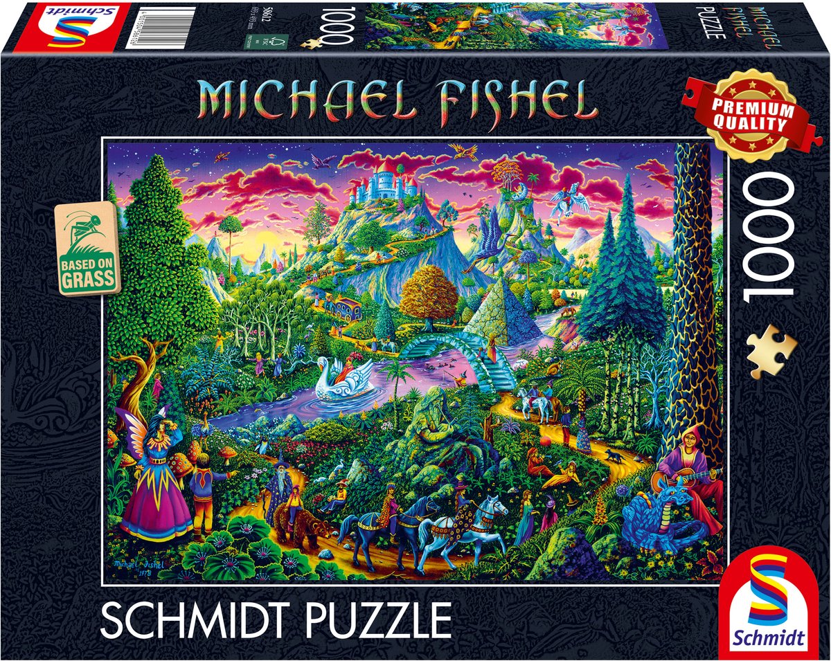 Schmidt - legpuzzel - fantastische sprookjeswereld - michael fischel - 1000 stukjes - volwassenen - vanaf 12 jaar