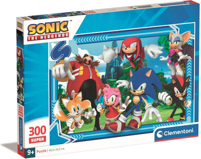 Clementoni legpuzzel super color sonic, 300st.